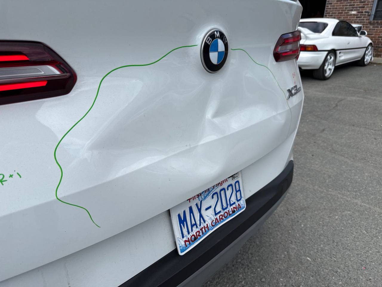 BMW X3 after collision repair